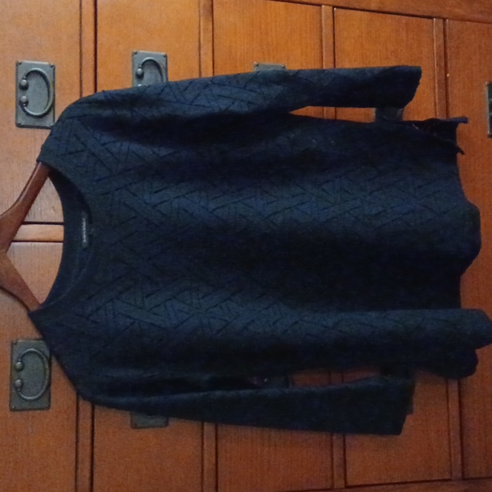 Banana Republic geometric lace top Medium